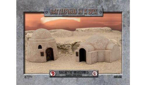 Gale Force Nine Galactic Warzones: Desert Buildings (x2)